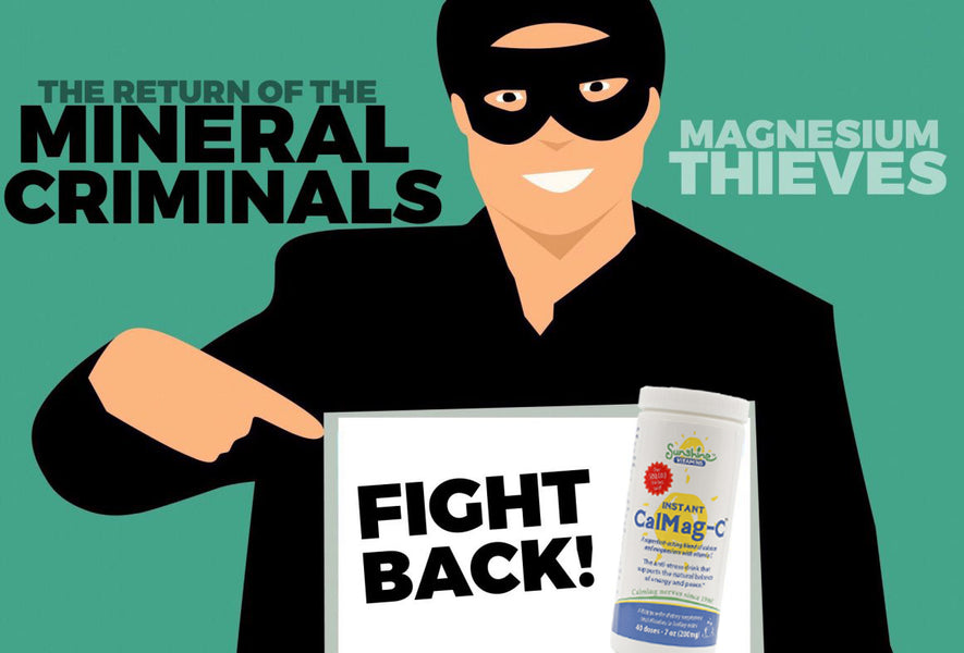 Mineral Criminals Are Back: Magnesium Thieves